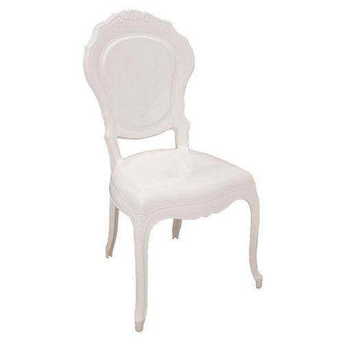 Cadeira Belle Epóque Branca Policarbonato - Tramontina