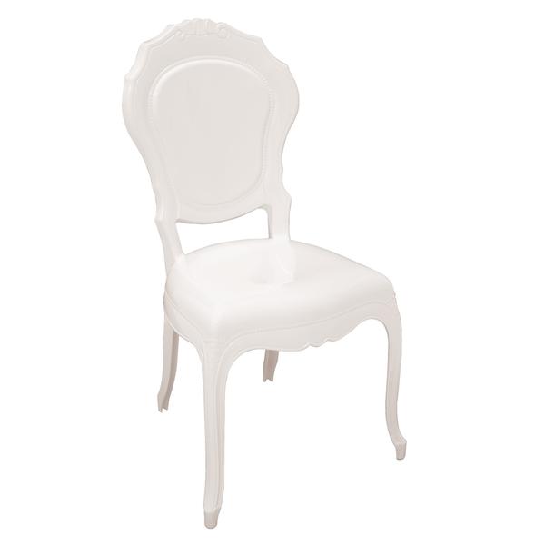 Cadeira Belle Epoque Branca Tramontina