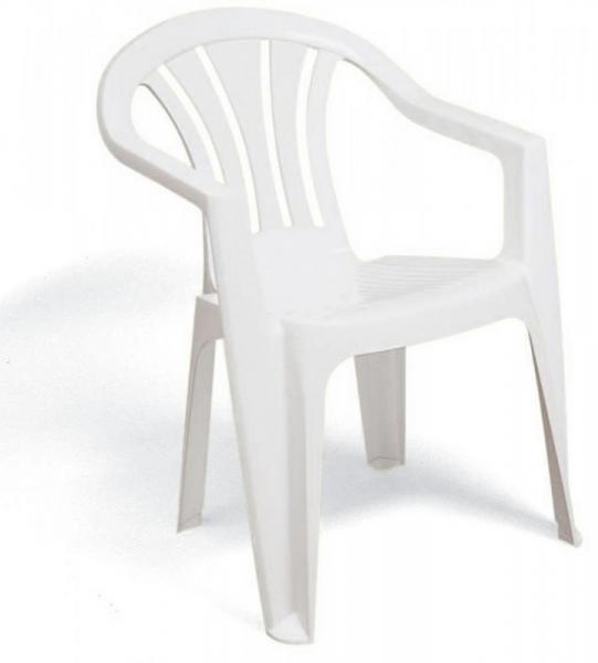 Cadeira Bertioga com Braços Branca Tramontina 92207010