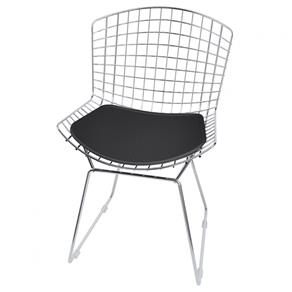 Cadeira Bertoia Cromada - Elare - CM0005 - Preto