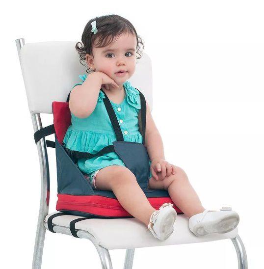 Cadeira Booster Alimentação Bebê Inflável Baby Style