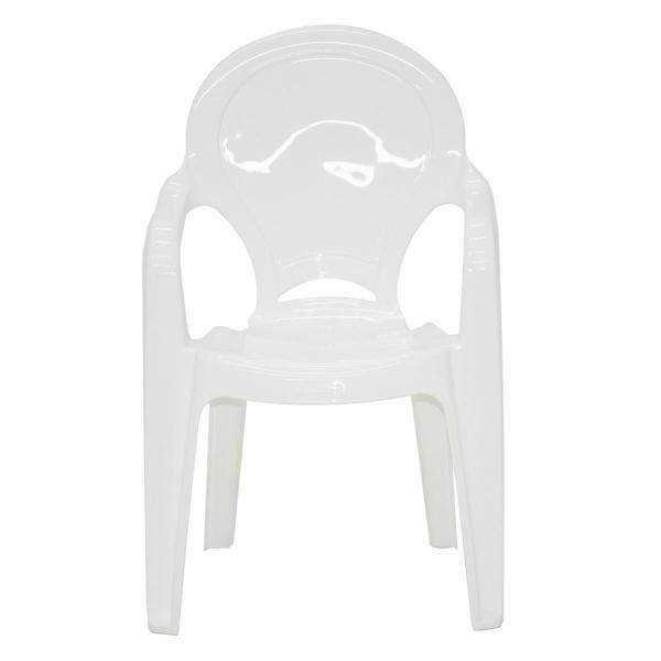 Cadeira C/b Tiquetaque Branco Infantil Tramontina