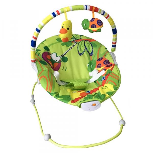 Cadeira Cadeirinha Bebe Descanso Vibratória Musical Até 11kg - Baby Style