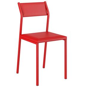 Cadeira Carraro Móveis 1709 - Vermelha
