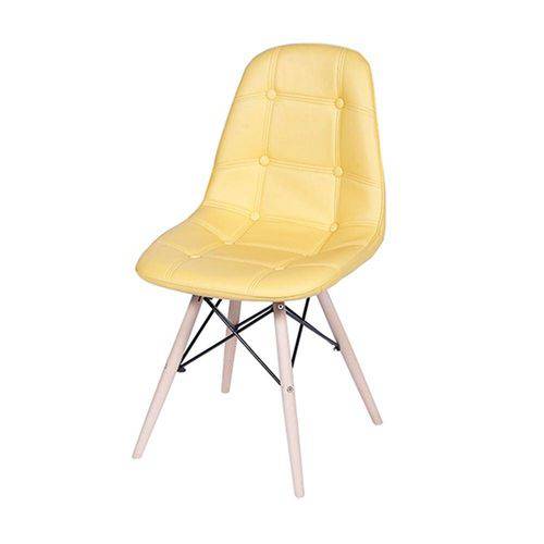 Tamanhos, Medidas e Dimensões do produto Cadeira Charles Eames Eiffel Botonê Amarela
