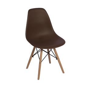 Cadeira Charles Eames Eiffel Dkr Wood Design - MARROM