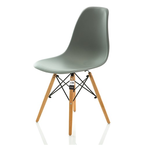 Cadeira Charles Eames Eiffel DSW - Cinza Claro - Kza Bela