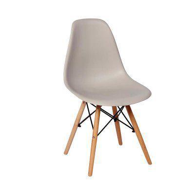Cadeira Charles Eames Eiffel DSW - Cinza Claro - Kza Bela