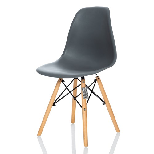 Cadeira Charles Eames Eiffel DSW - Cinza Escuro
