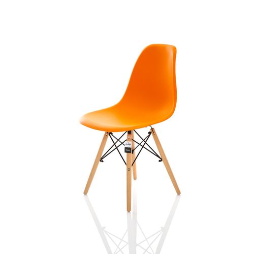 Cadeira Charles Eames Eiffel Dsw Laranja