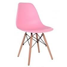 Cadeira Charles Eames Eiffel Dsw Rosa