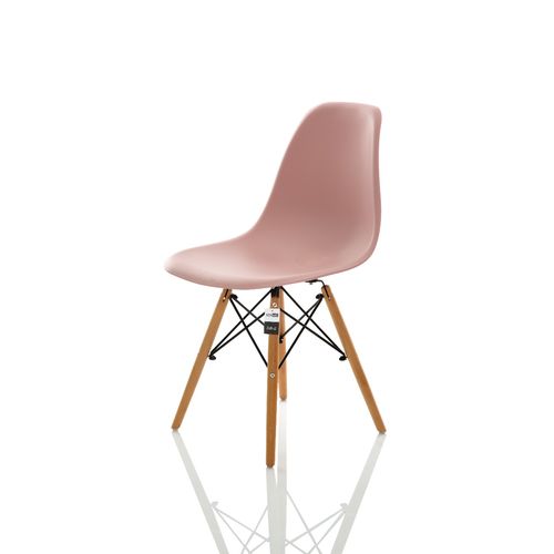 Cadeira Charles Eames Eiffel Dsw Rosa
