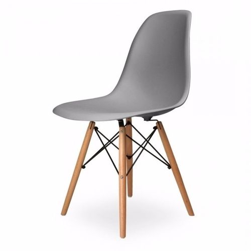Tudo sobre 'Cadeira Charles Eames Eiffel Wood DKR - Cinza - Axxor'