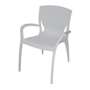 Cadeira Clarice de Polipropileno e Fibra de Vidro - Tramontina - Branco