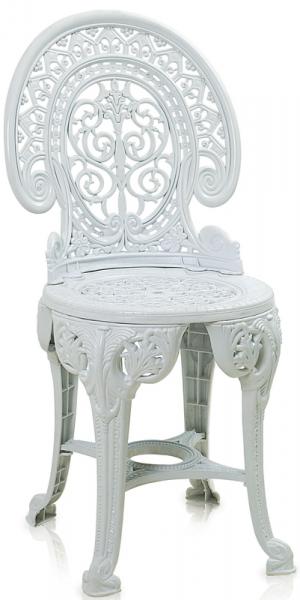 Cadeira Colonial Plástica Branca Antares
