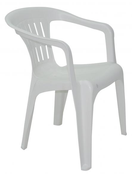 Cadeira com Braços Atalaia Branco - Tramontina