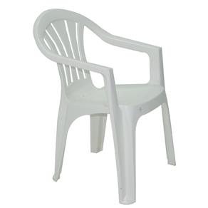 Cadeira com Braços Bertioga - BRANCO
