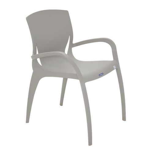 Cadeira com Braços Concreto Clarice Tramontina 92040210