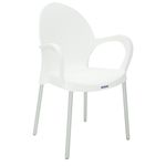 Cadeira com Braços Grace Branco Tramontina 92068010