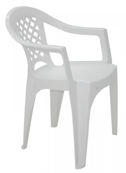 Cadeira com Braços Iguape Branco - Tramontina