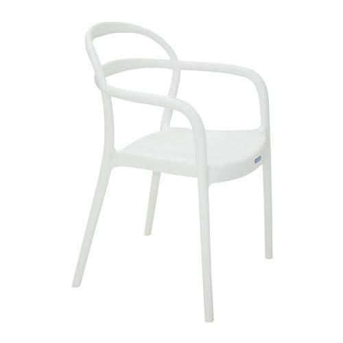 Cadeira com Braços Sissi Branco Tramontina 92045/010
