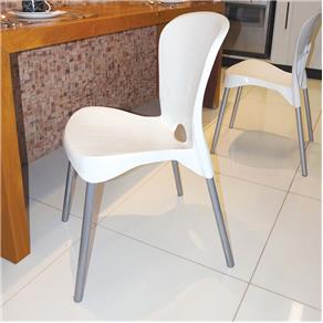 Cadeira com Pé de Aço Montes Claros - - 01010502003 - Antares Plásticos