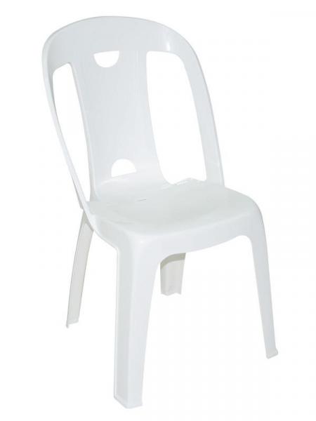 Cadeira Cupe Sem Braço Branco Basic - Tramontina