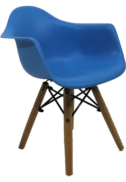 Cadeira Dar Eames Kids Azul Byartdesign