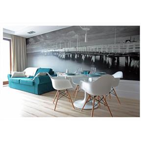 Cadeira DAR Wood Charles Eames - Byartdesign - Branco