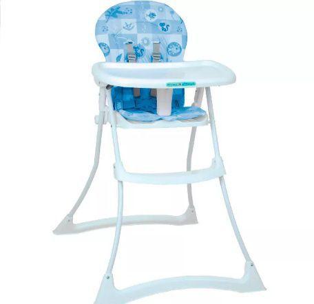 Cadeira de Alimentação Bon Appetit Xl - Peixinhos Azul - Burigotto