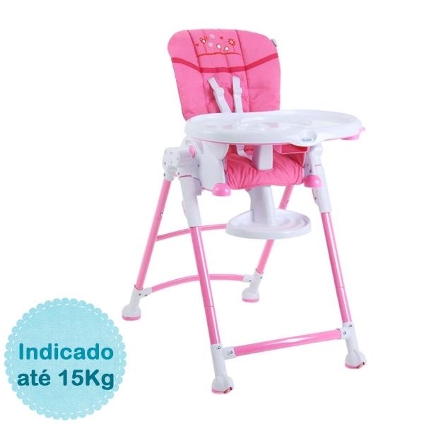 Cadeira de Alimentação Burigotto Mamalove - Pink