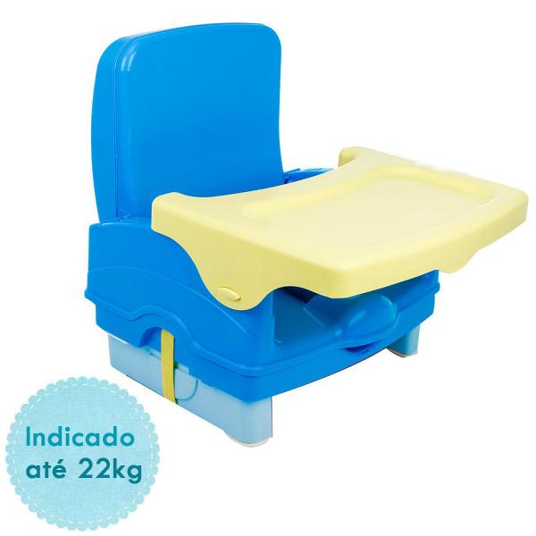 Cadeira de Alimentação Cosco Portátil Smart New Blue
