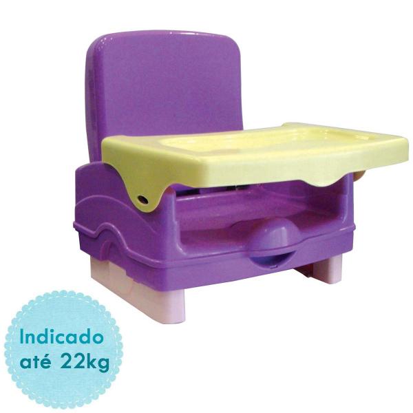 Cadeira de Alimentação Cosco Portátil Smart New Purple