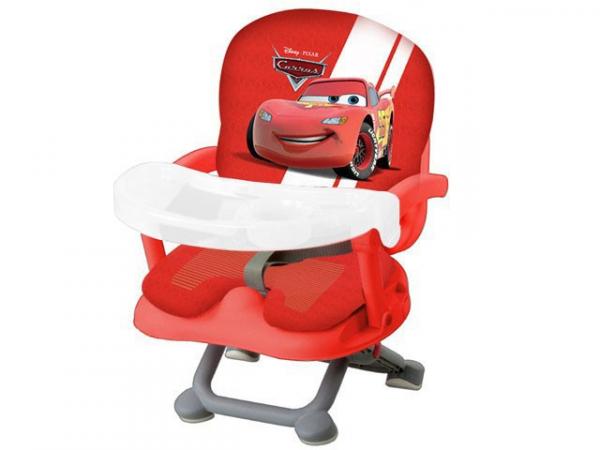 Cadeira de Alimentação Dican Disney Carros - 3 Níveis de Altura Regulável P/Crianças Até 15kg