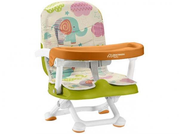 Cadeira de Alimentação Portátil Multikids Baby - Pop Neat Animais, Frutinhas e Monstrinhos