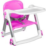 Cadeira de Alimentação Portátil Rosa - Clingo