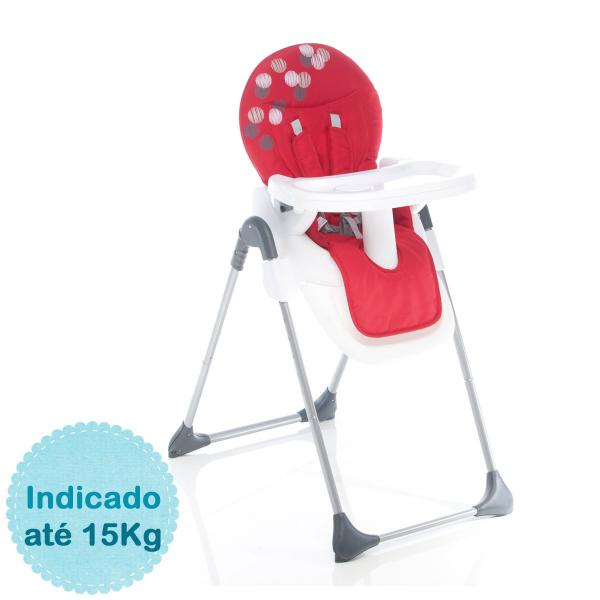 Cadeira de Alimentação Safety 1st High Chair Confortable - Red