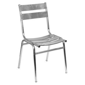 Cadeira de Alumínio CA 440 Alumínio - Prata