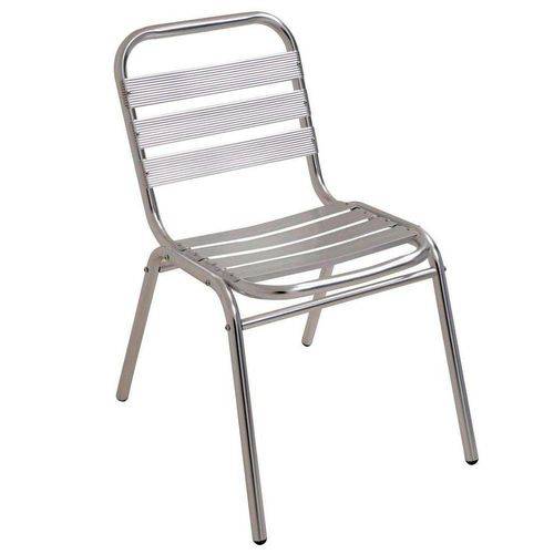Cadeira de Alumínio com Design Moderno Resistente 9108 Mor