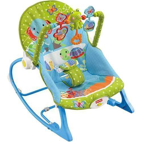 Cadeira de Balanço Minha Infancia Bosque Fisher Price Mattel BGB00 057458