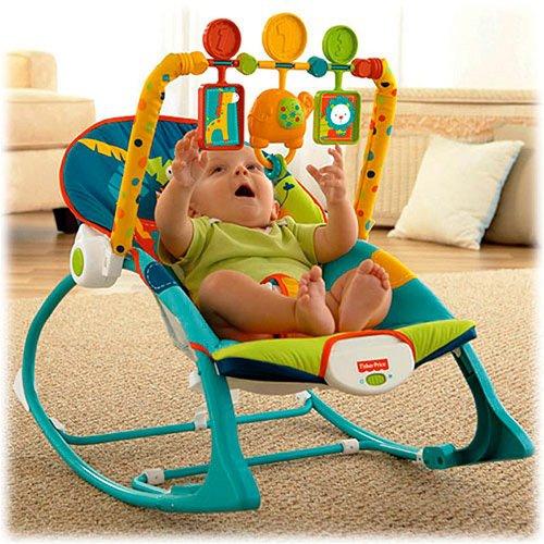 Cadeira de Balanço Minha Infancia Sapinho FISHER-PRICE Mattel X7033 047099