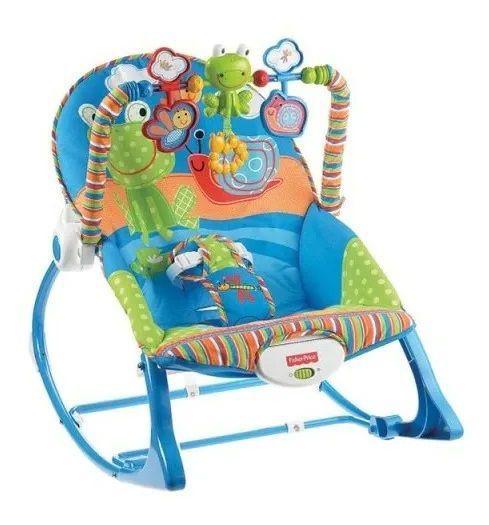 Cadeira de Balanco Minha Infância Sapinho Fisher-price X7033 - Mattel