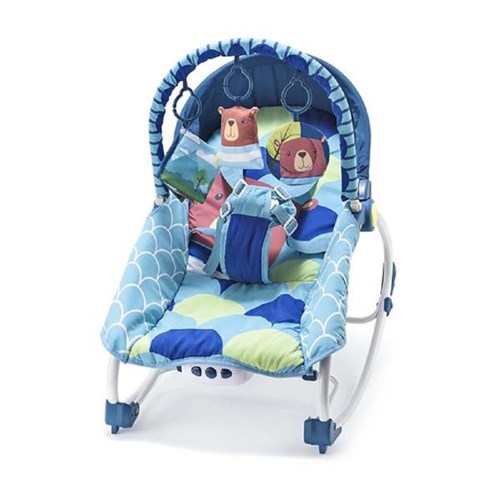 Cadeira de Balanço para Bebês 0-20 Kg Azul Weego - 4028 4028