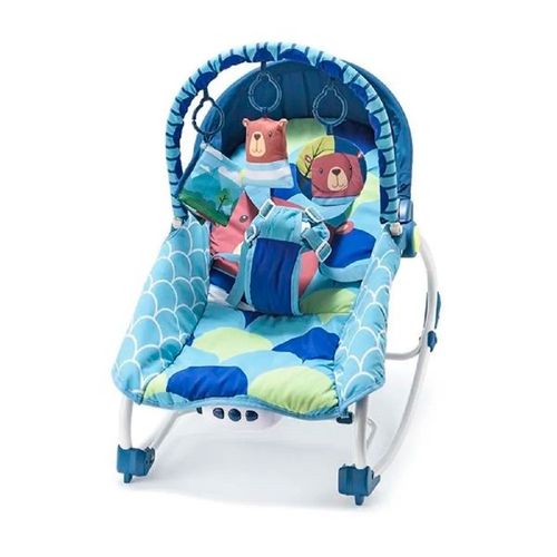 Cadeira de Balanço para Bebês 0-20 Kg Azul Weego - 4028