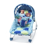 Cadeira De Balanço Para Bebês 0-20 Kg Azul Weego - 4028