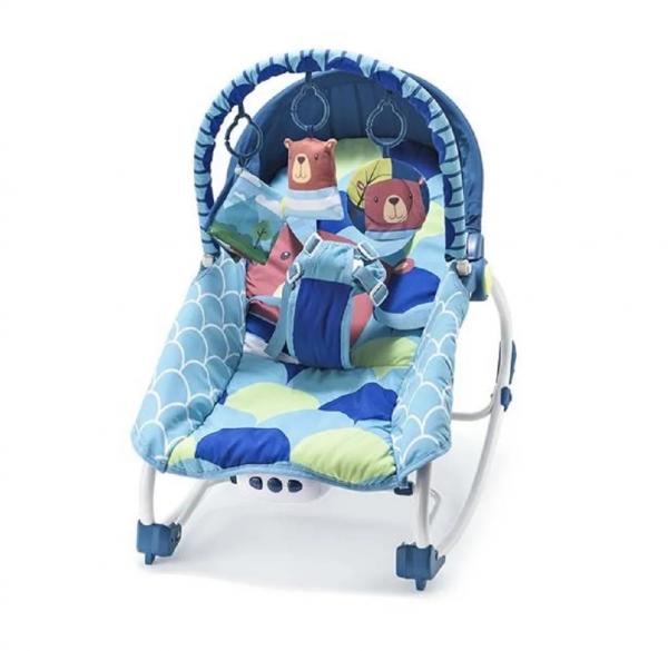 Cadeira de Balanço para Bebês 0-20 Kg Azul Weego