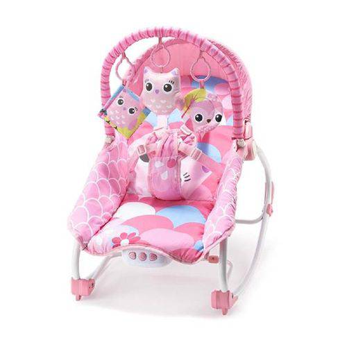 Tudo sobre 'Cadeira de Balanço para Bebês 0-20 Kg Rosa Weego - 4029'