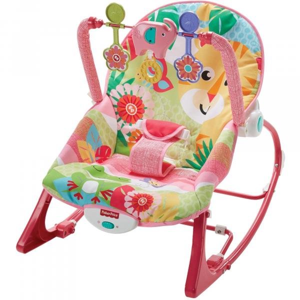 Cadeira de Balanço Tigre Rosa - FISHER-PRICE - Mattel