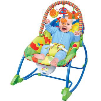 Cadeira de Descanso Bebê Animais - Baby Style - Vibratória e Musical Até 18 Kg