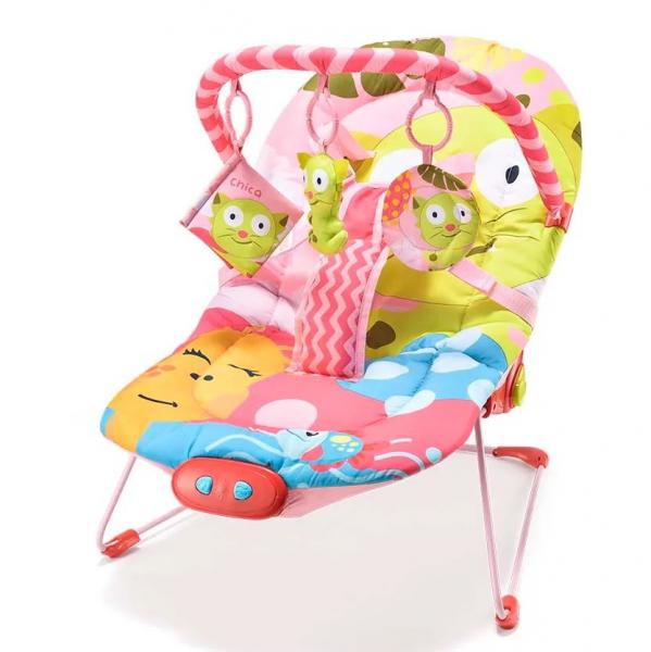 Tudo sobre 'Cadeira de Descanso Bebê com Musica e Vibração Multikids'